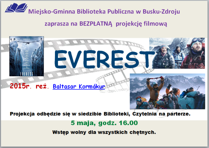 Projekcja filmu „Everest”
