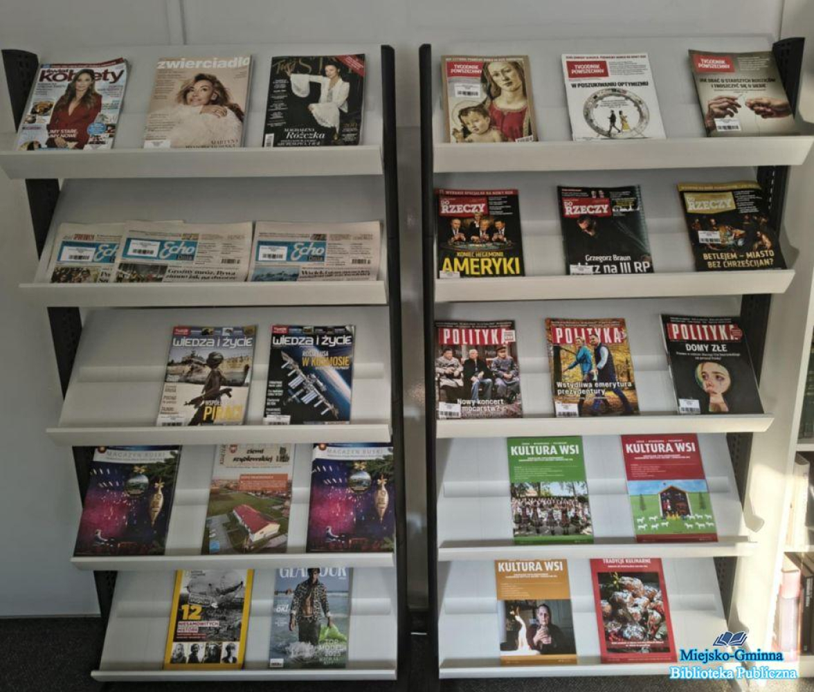 Zatrzymaj się na chwilę w naszej czytelni