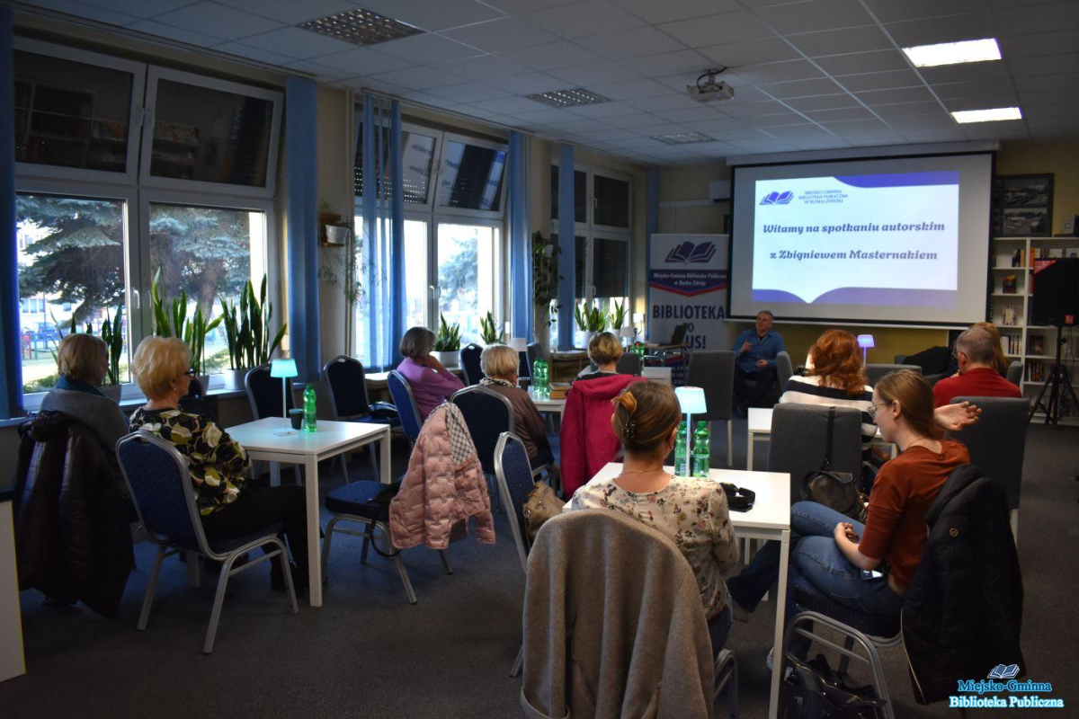 Piątkowe spotkanie z literaturą – rozmowa ze Zbigniewem Masternakiem