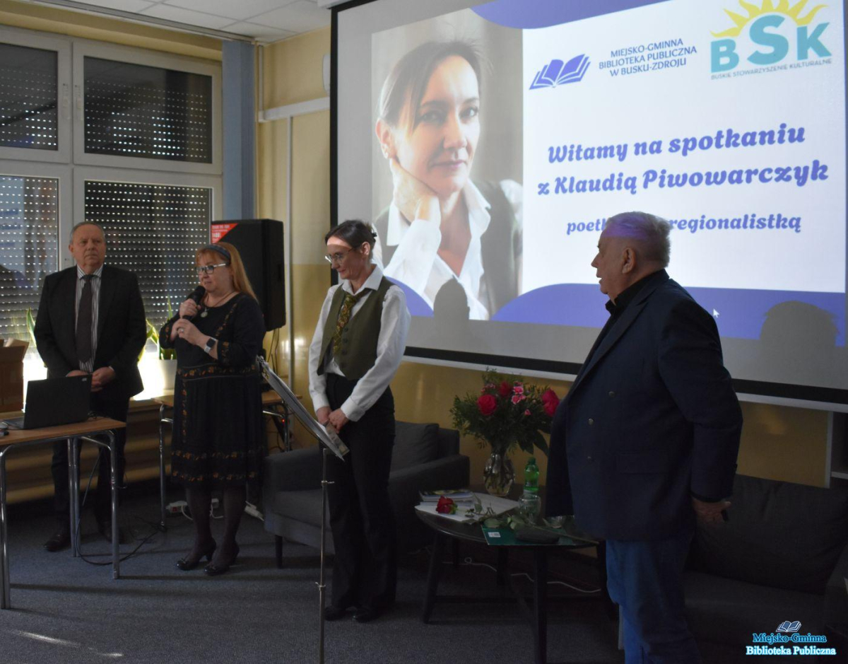 Spotkanie autorskie Klaudii Piwowarczyk w Busku-Zdroju