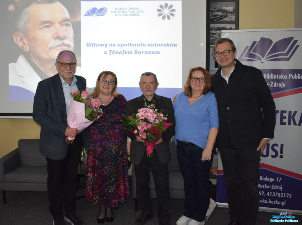 Słowo ma znaczenie – spotkanie z Józefem Baranem w Busku-Zdroju