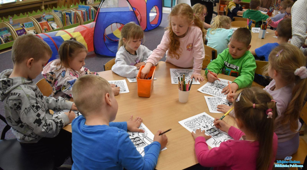 Magiczna podróż do świata książek – lekcja biblioteczna z przedszkolakami