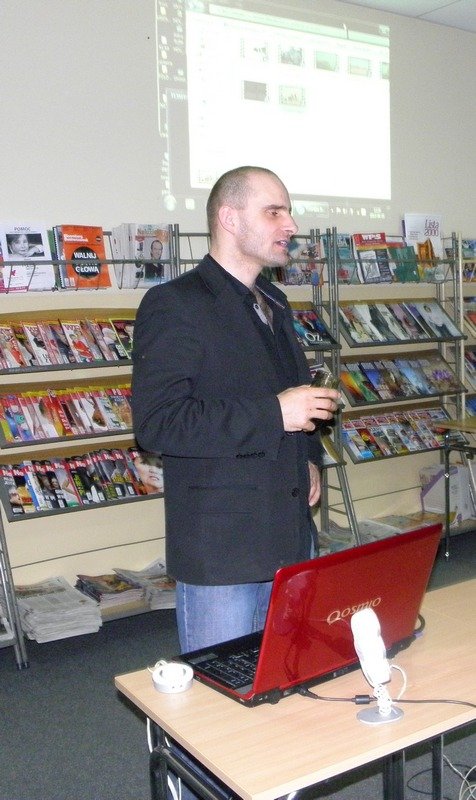 Biblioteczne spotkania z podróżnikami