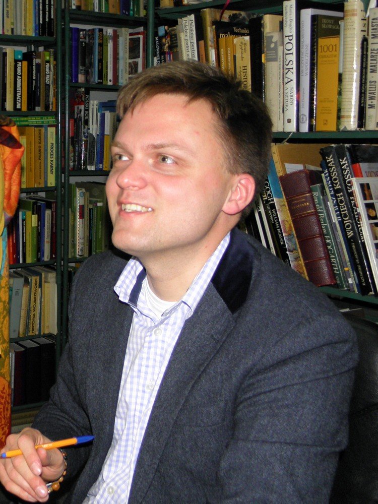 Szymon Hołownia w naszej Bibliotece