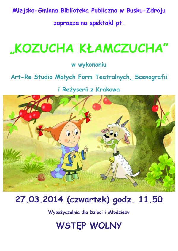 kozucha plakat