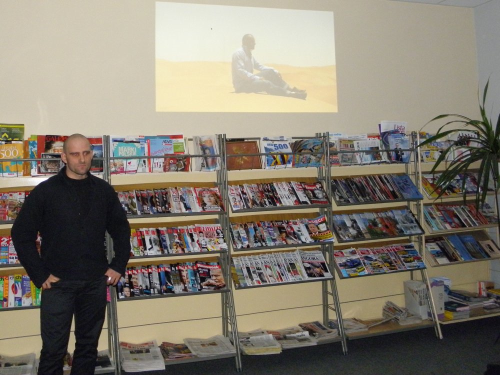 Biblioteczne spotkania z podróżnikami