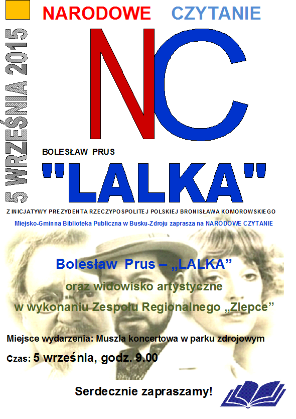 NARODOWE CZYTANIE 2015 Bolesław Prus - "Lalka"