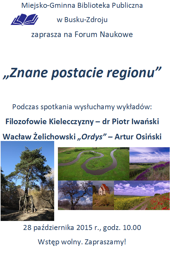 Forum Naukowe – Znane postacie regionu