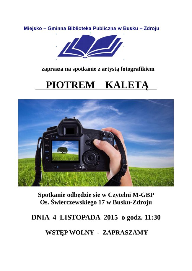 PLAKATPiotrKaleta