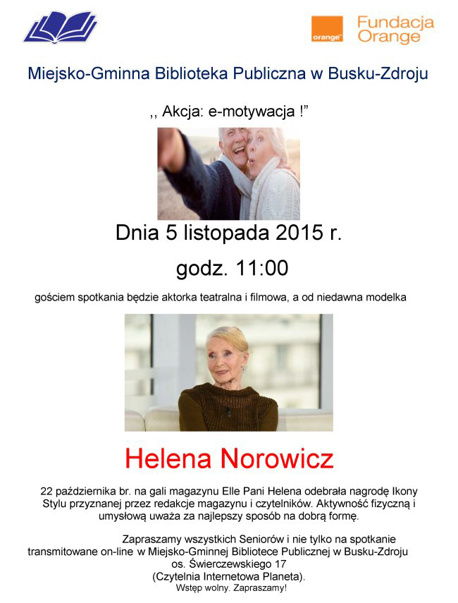 plakat helena norowicz w obrazie