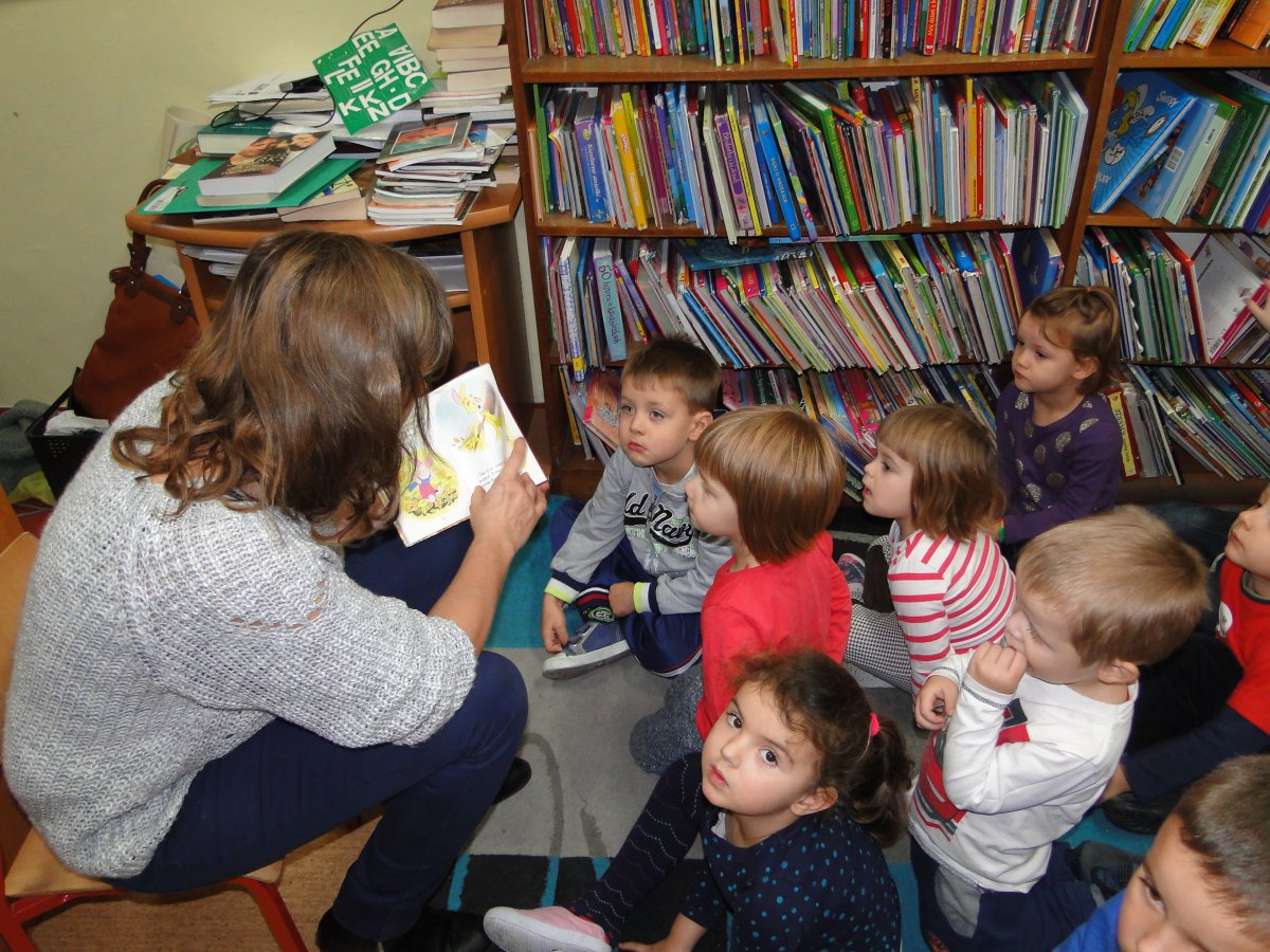 Światowy Dzień Pluszowego Misia w Filii Bibliotecznej w Szańcu.