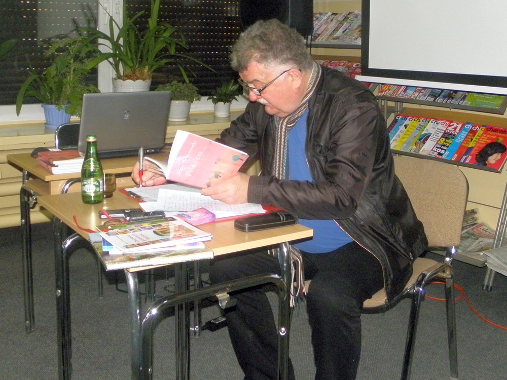Mów do mnie wierszem - Adam Ochwanowski  w buskiej Bibliotece Publicznej