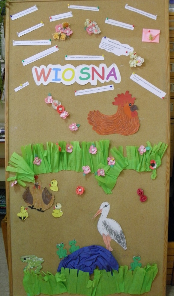 W Bibliotece prawie wiosna.