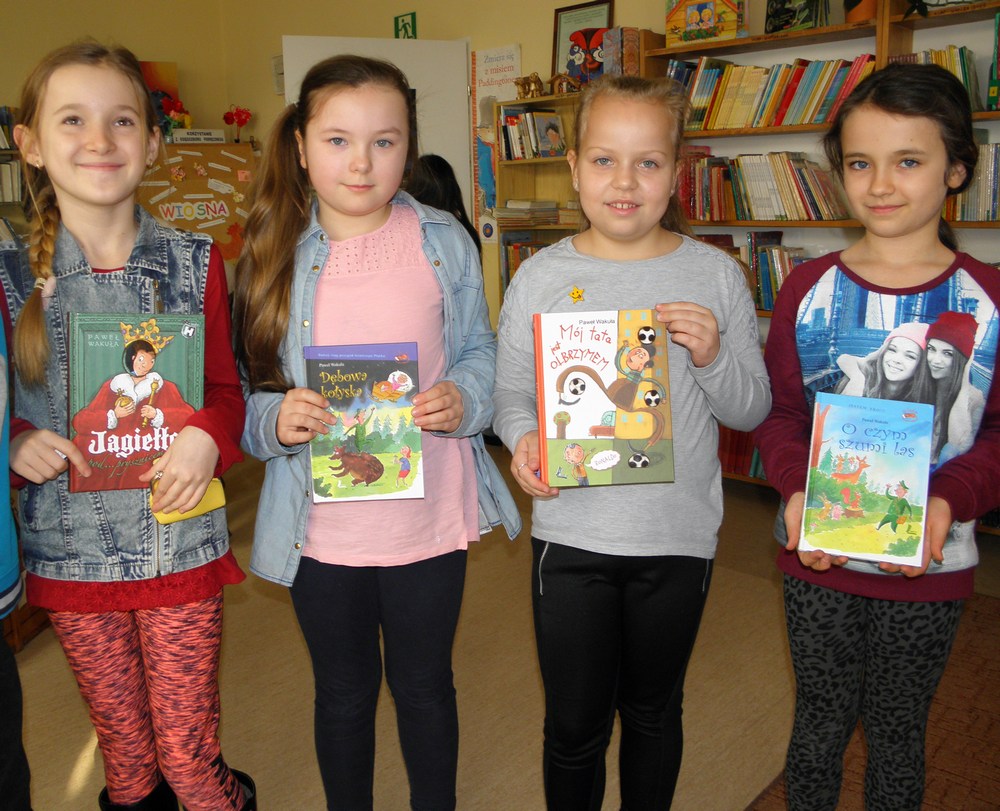 Spotkanie z rysownikiem, ilustratorem, pisarzem – Pawłem Wakułą.