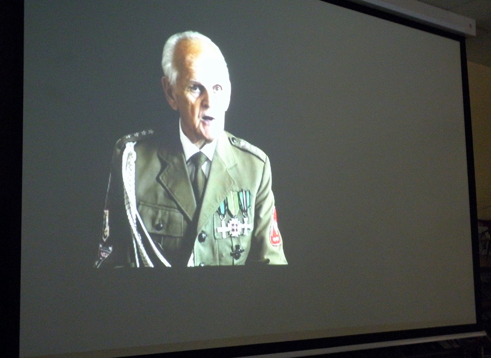 Fabularyzowany dokument „Bitwa pod Rząbcem” oraz wykład historyka IPN – Leszka Bukowskiego.