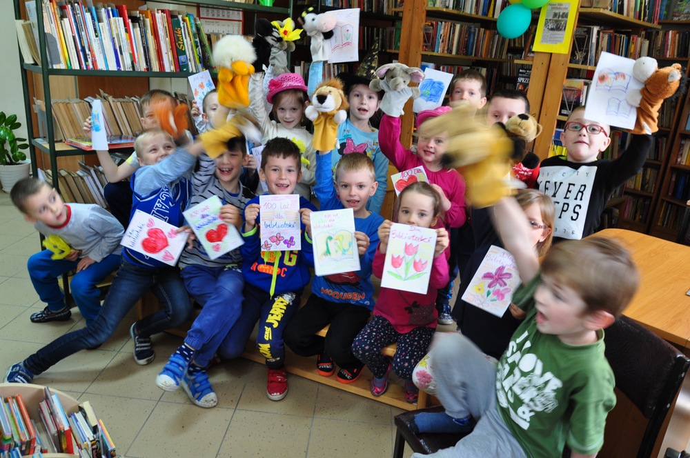 Tydzień Bibliotek w filii bibliotecznej w Dobrowodzie.