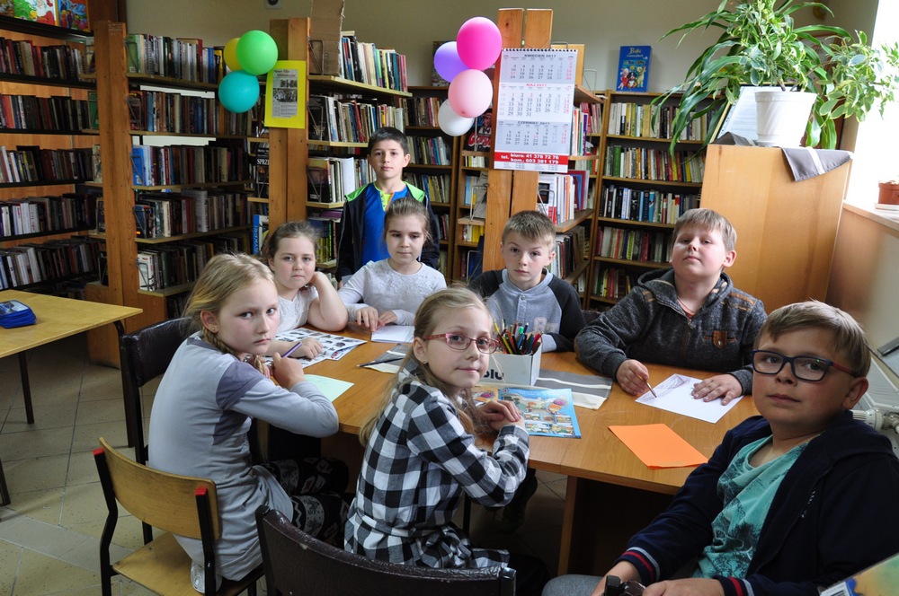 Tydzień Bibliotek w filii bibliotecznej w Dobrowodzie.