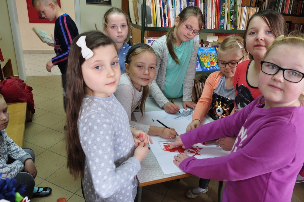 Tydzień Bibliotek w filii bibliotecznej w Dobrowodzie.