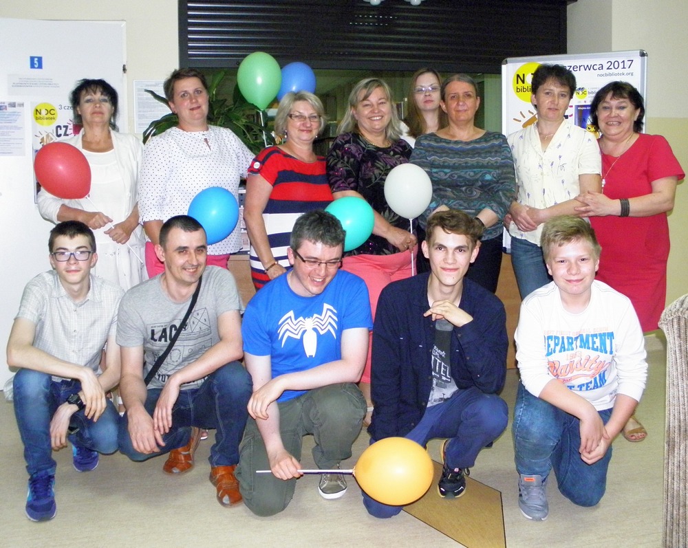 Noc Bibliotek w M-GBP w Busku-Zdroju oraz filii bibliotecznej w Dobrowodzie