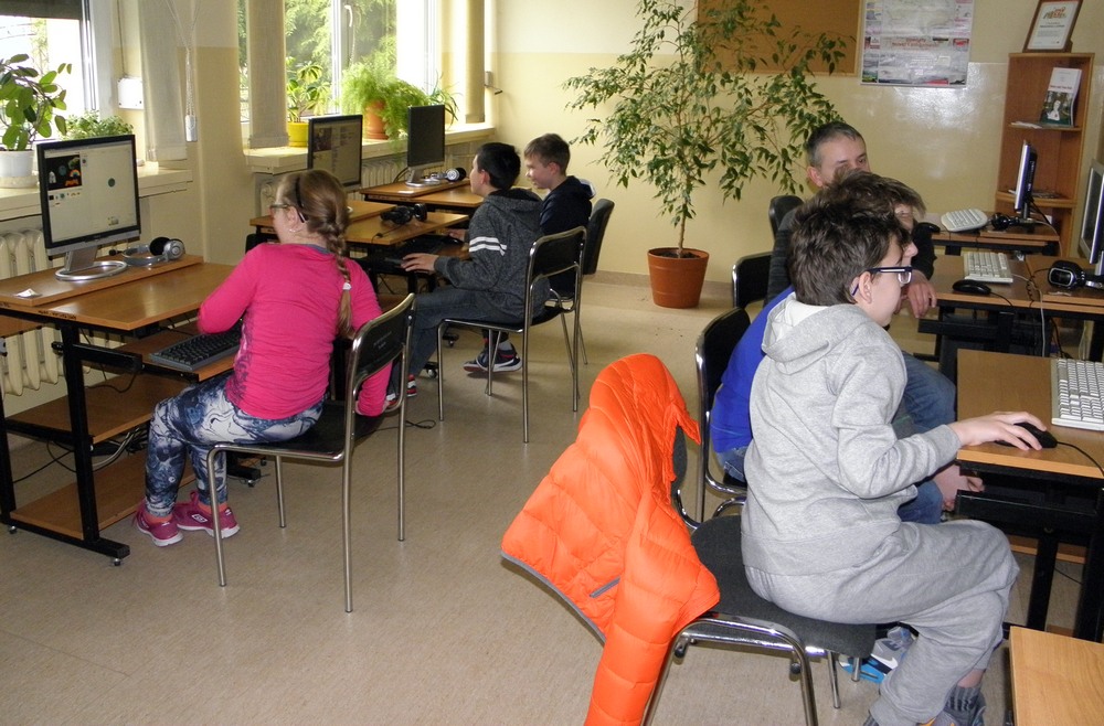 Zakończenie zajęć w Lokalnym Klubie Kodowania.