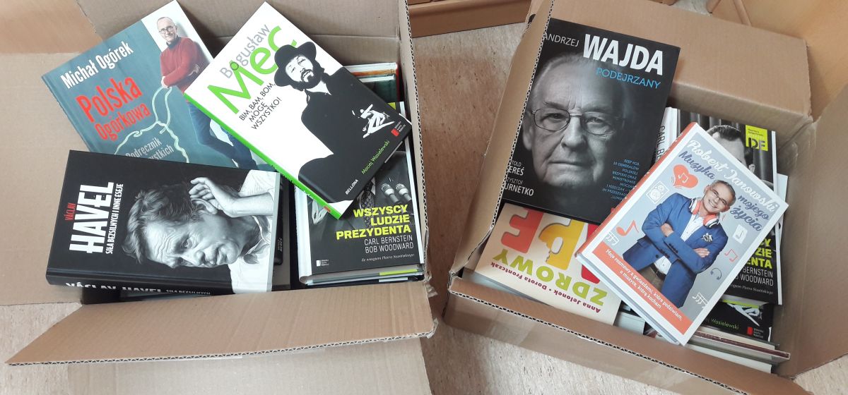 84 książki i 8 audiobooków.