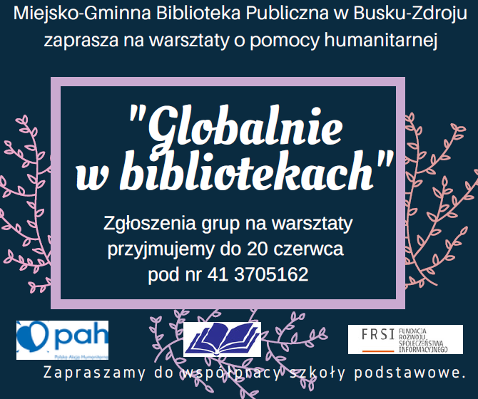 Warsztaty „Globalnie w bibliotekach”