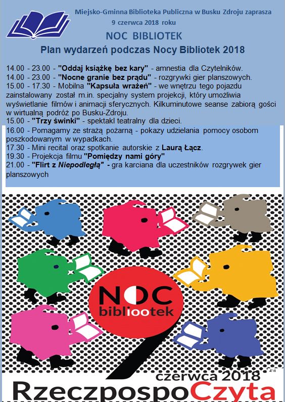  Noc Bibliotek - RzeczpospoCzyta