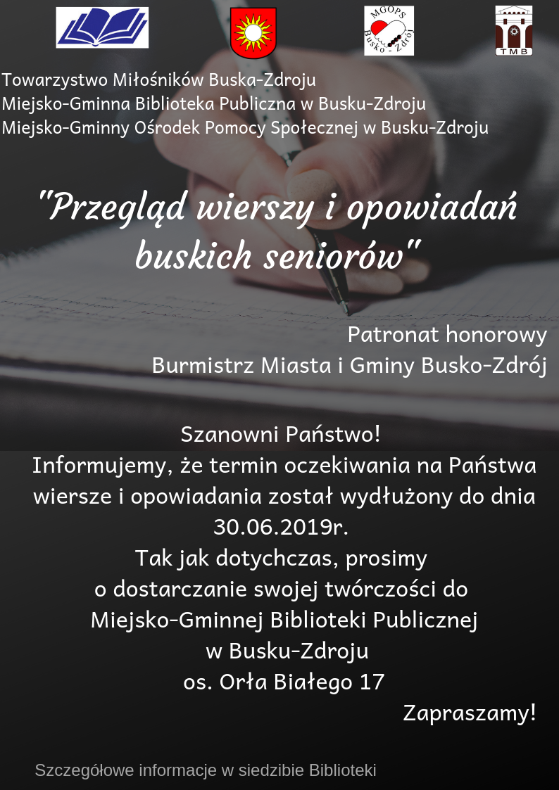 Przegląd Twórczości Buskich Seniorów