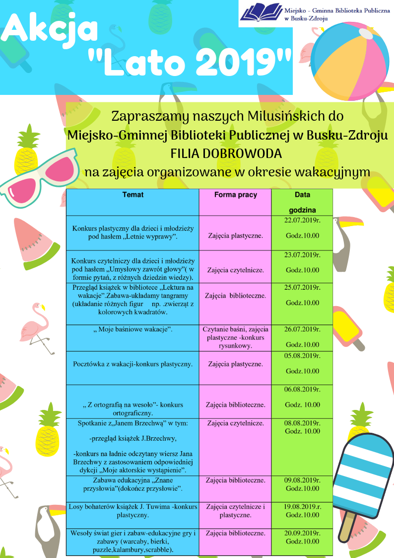  Akcja "Lato 2019"