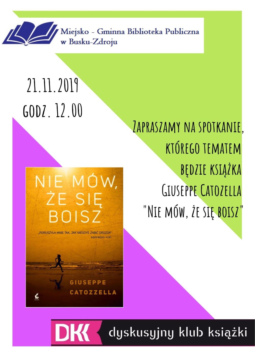 Spotkanie Dyskusyjnego Klubu Książki
