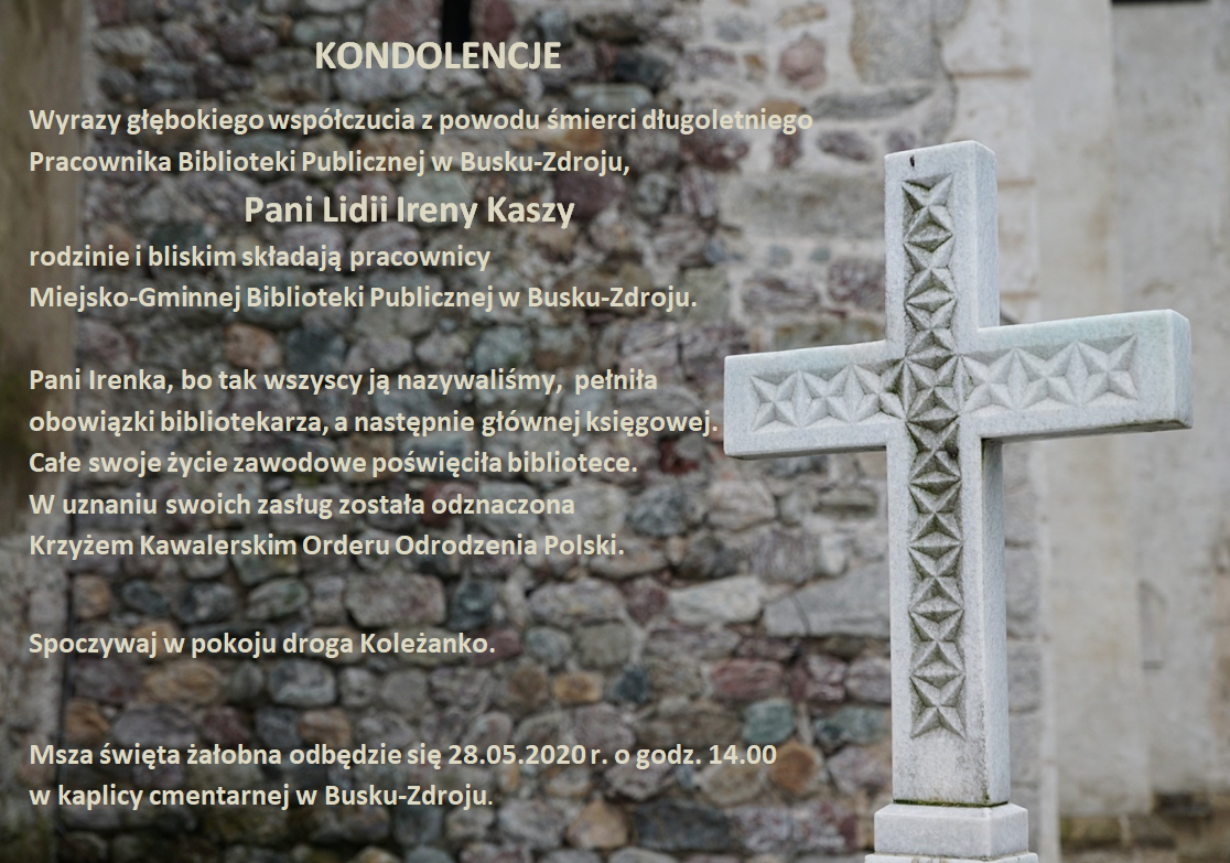 KONDOLENCJE