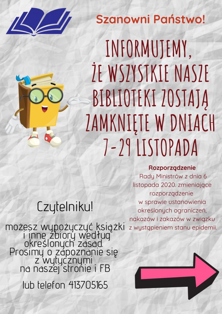 UWAGA! Wypożyczenia i zwroty możliwe!