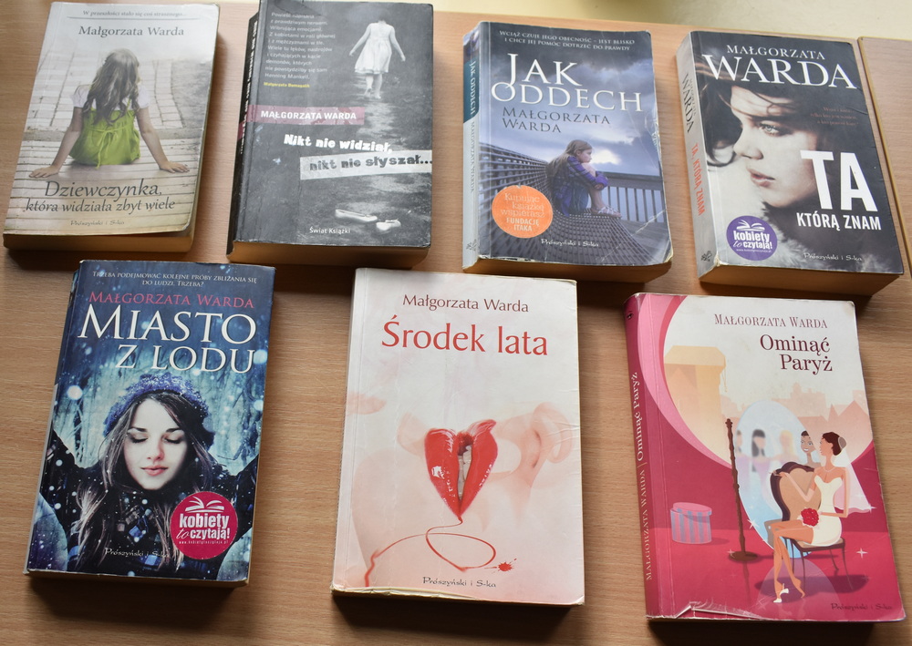 Książki Małgorzaty Wardy