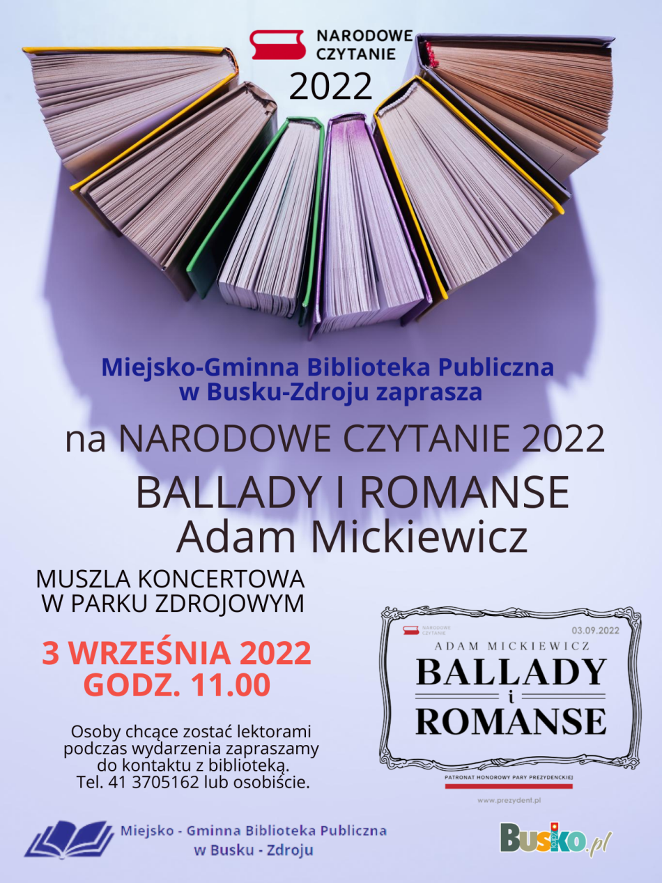 Narodowe Czytanie 2022