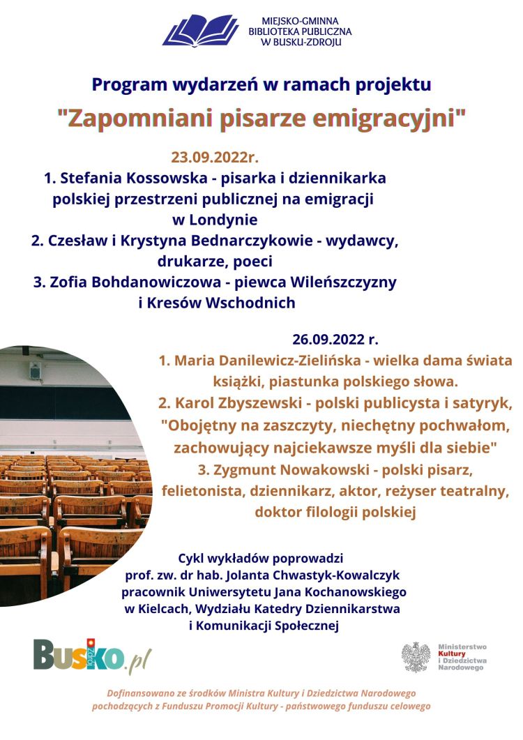 Zapomniani pisarze emigracyjni