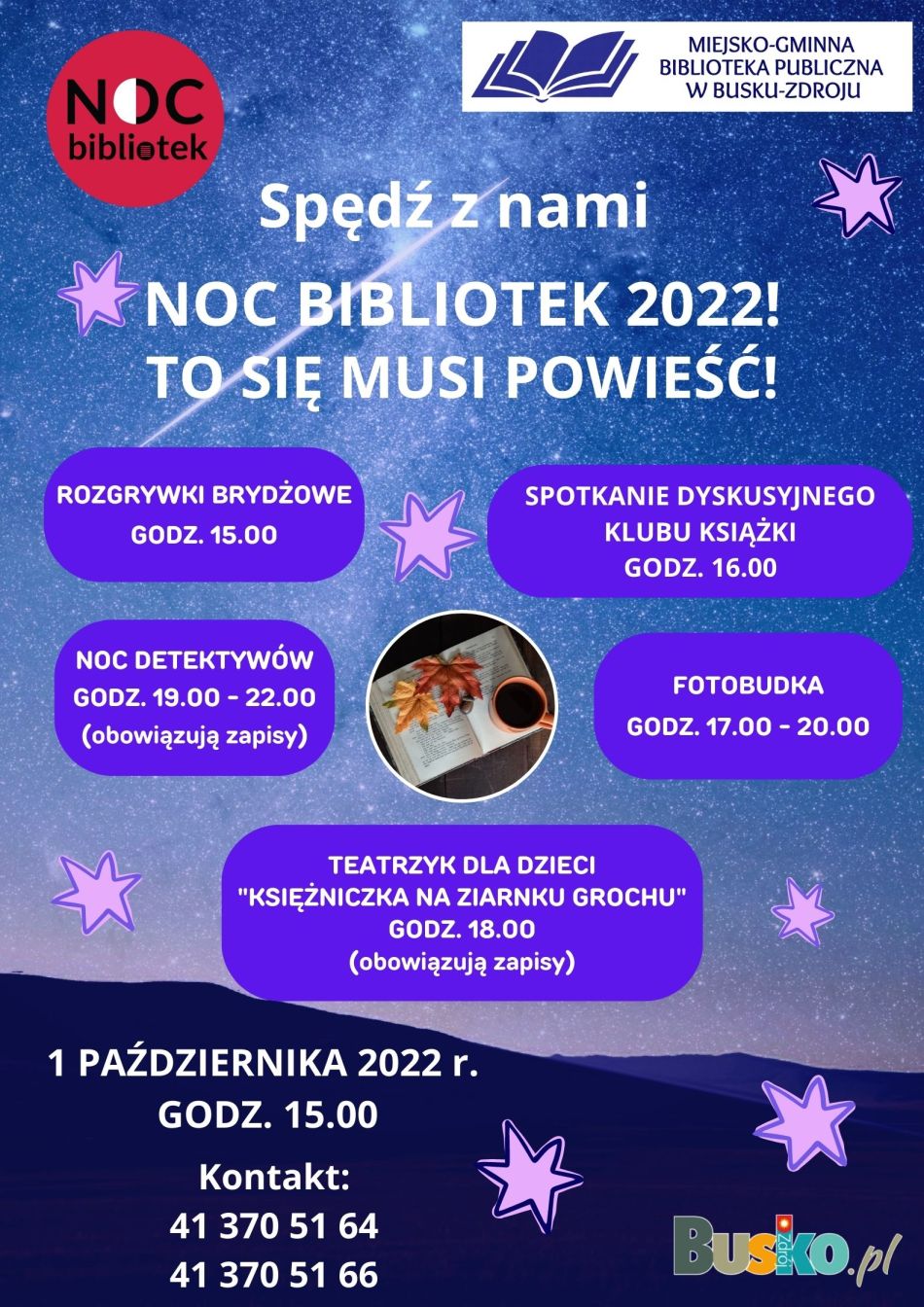 Noc Bibliotek 2022!