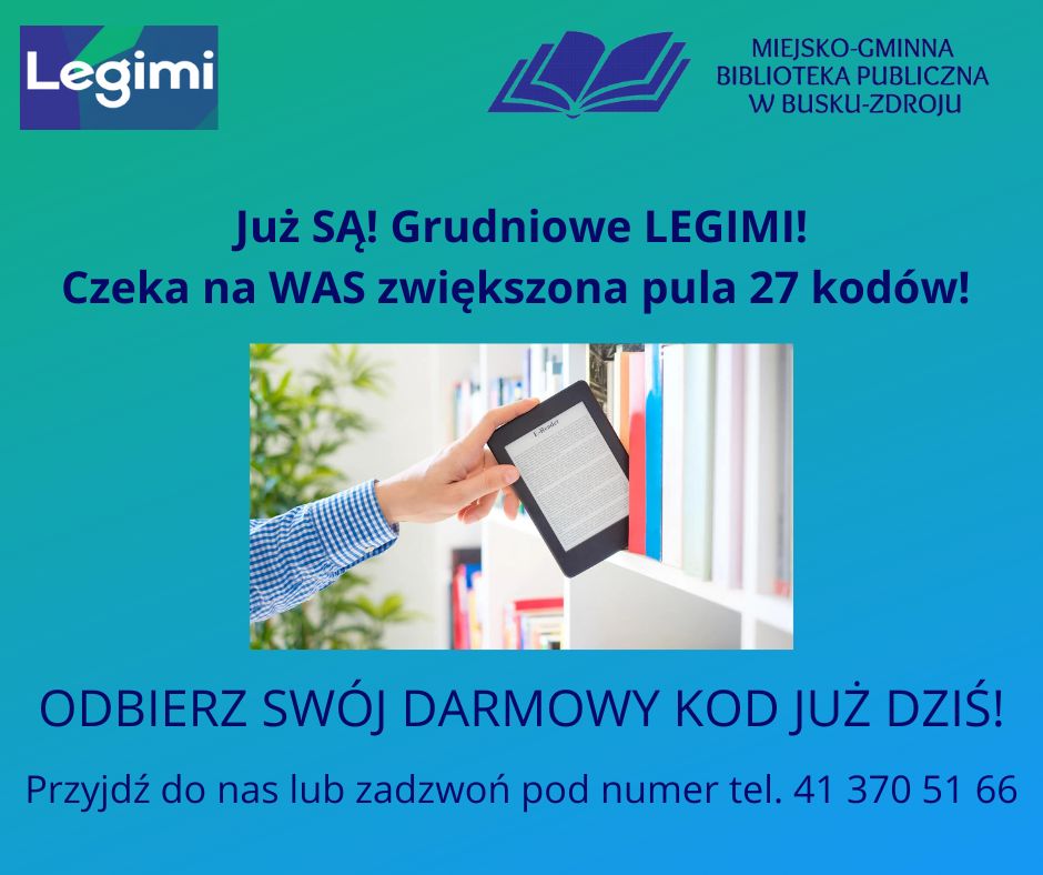Informacja dla osób zainteresowanych dostępem do e-booków