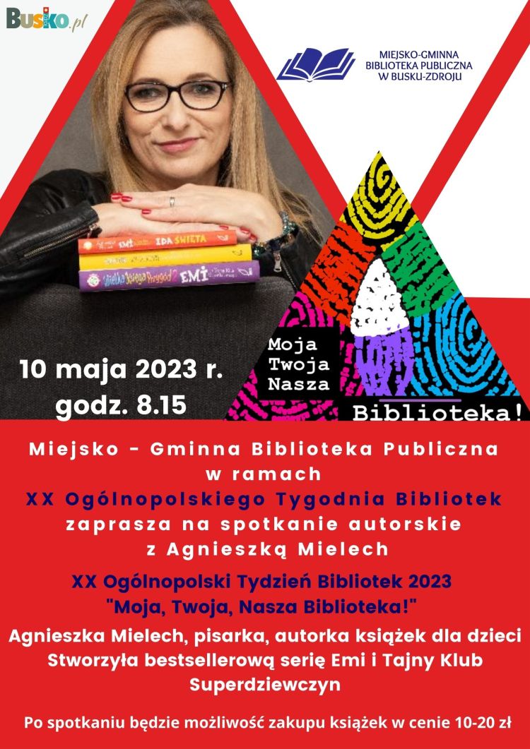 Spotkanie autorskie Agnieszka Mielech