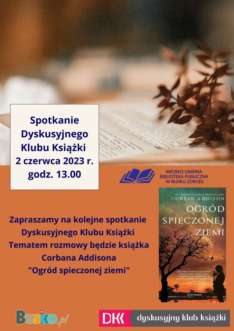 Porozmawiajmy o książce...