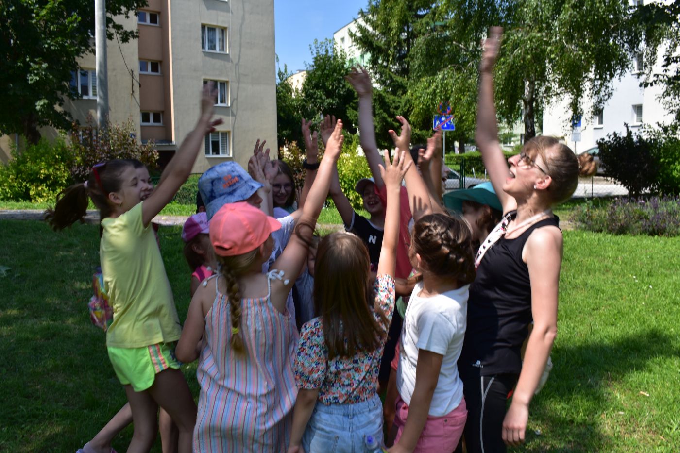 wesołe zakończenie zajęć