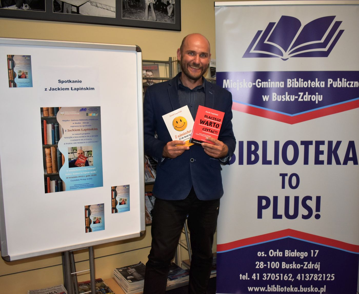 Pozytywnie o życiu z Jackiem Łapińskim 
