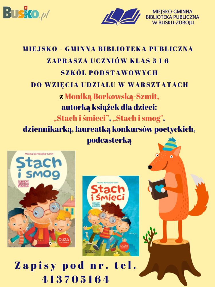 Zapraszamy na warsztaty!
