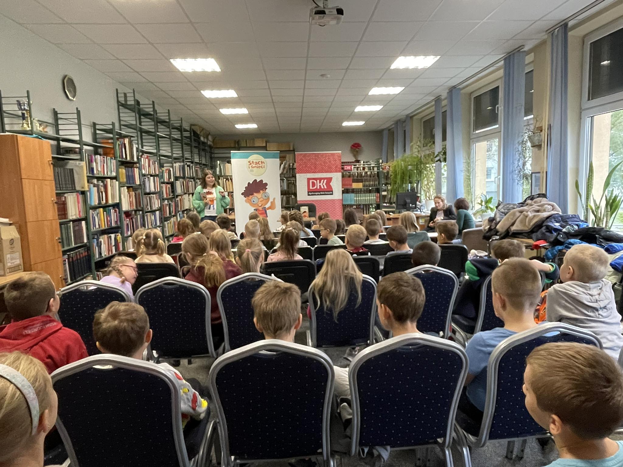 Sala czytelni podczas warsztatów