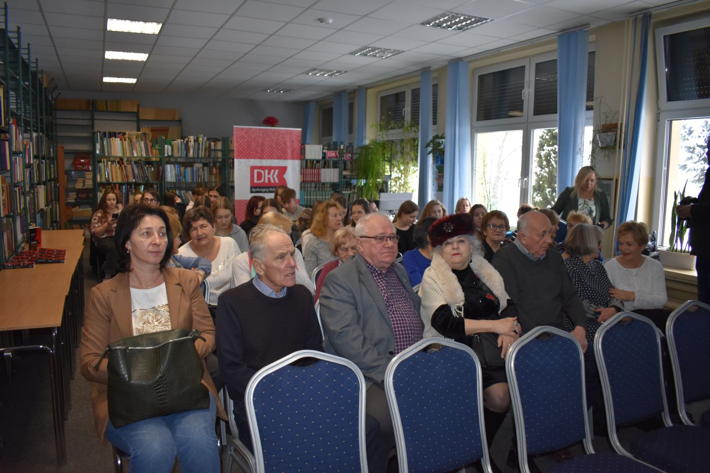 Goście zebrani na spotkaniu z Grzegorzem Rakiem