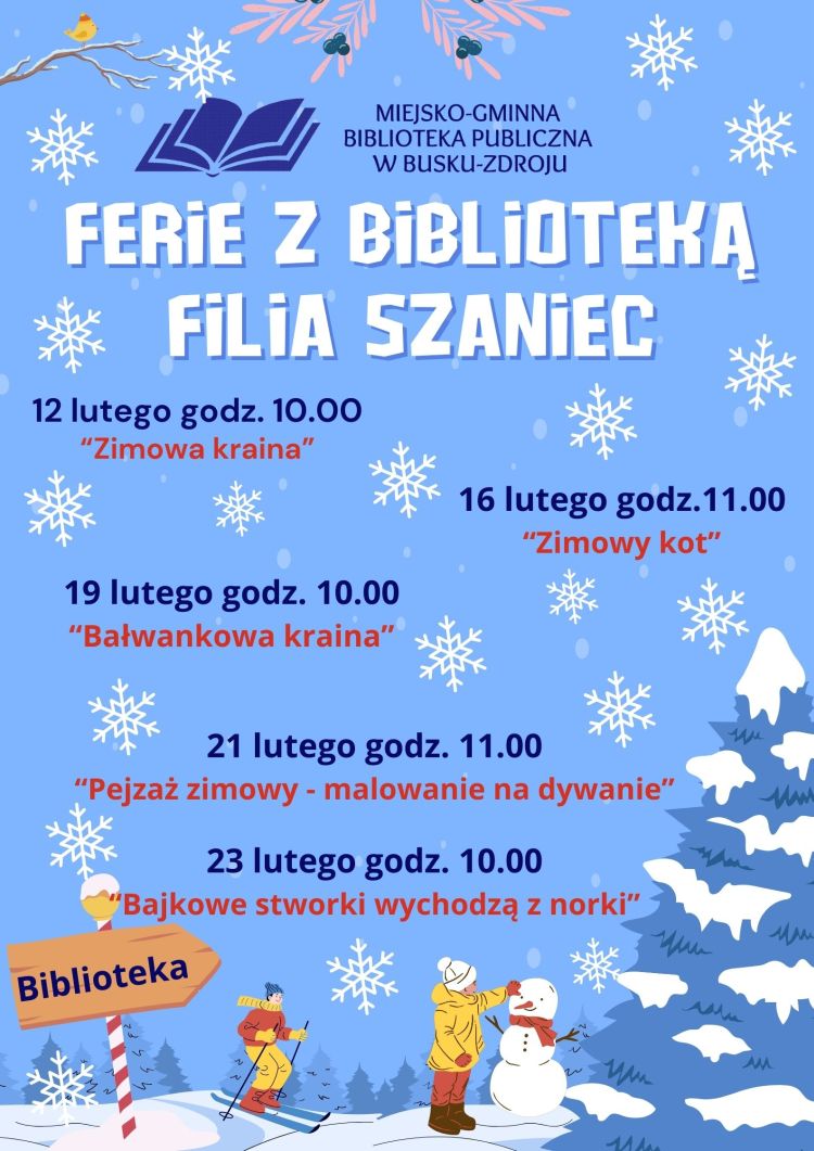 Ferie z biblioteką 