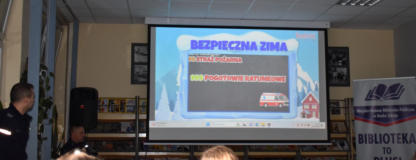 prezentacja o bezpiecznej zimie