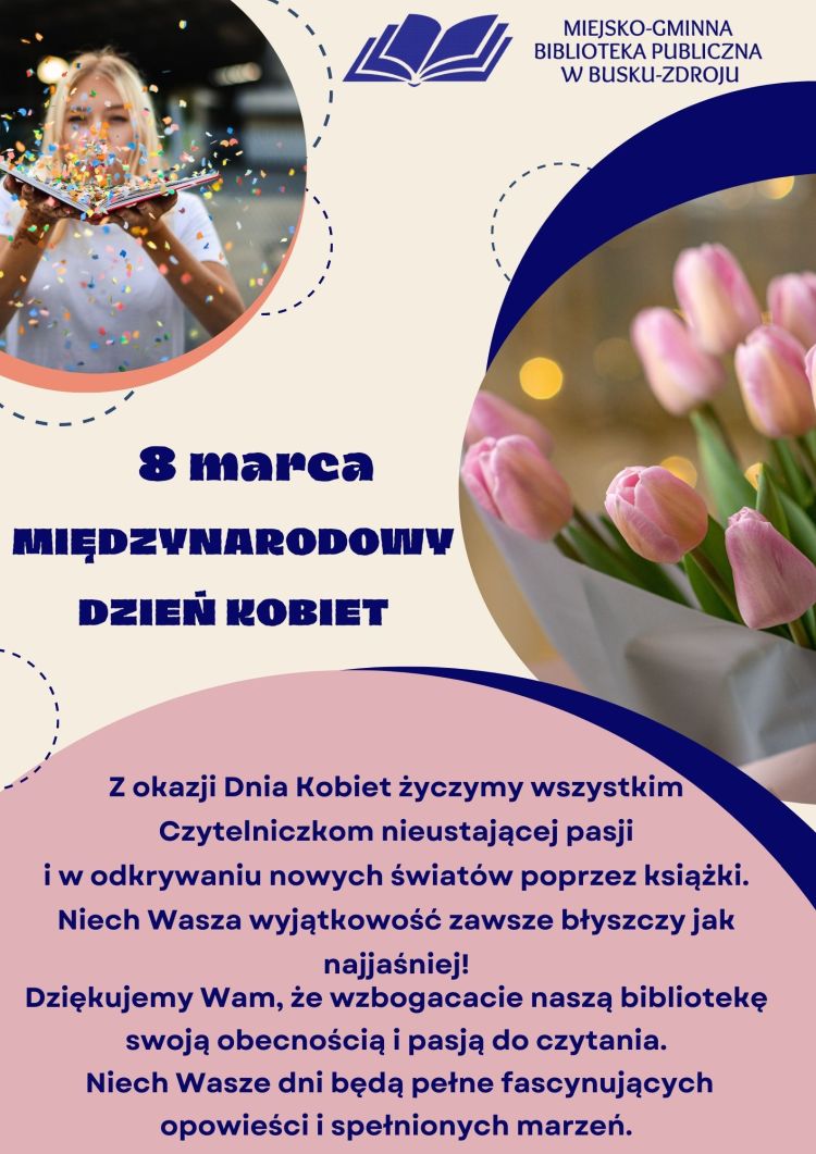 8 marca - Międzynarodowy Dzień Kobiet 