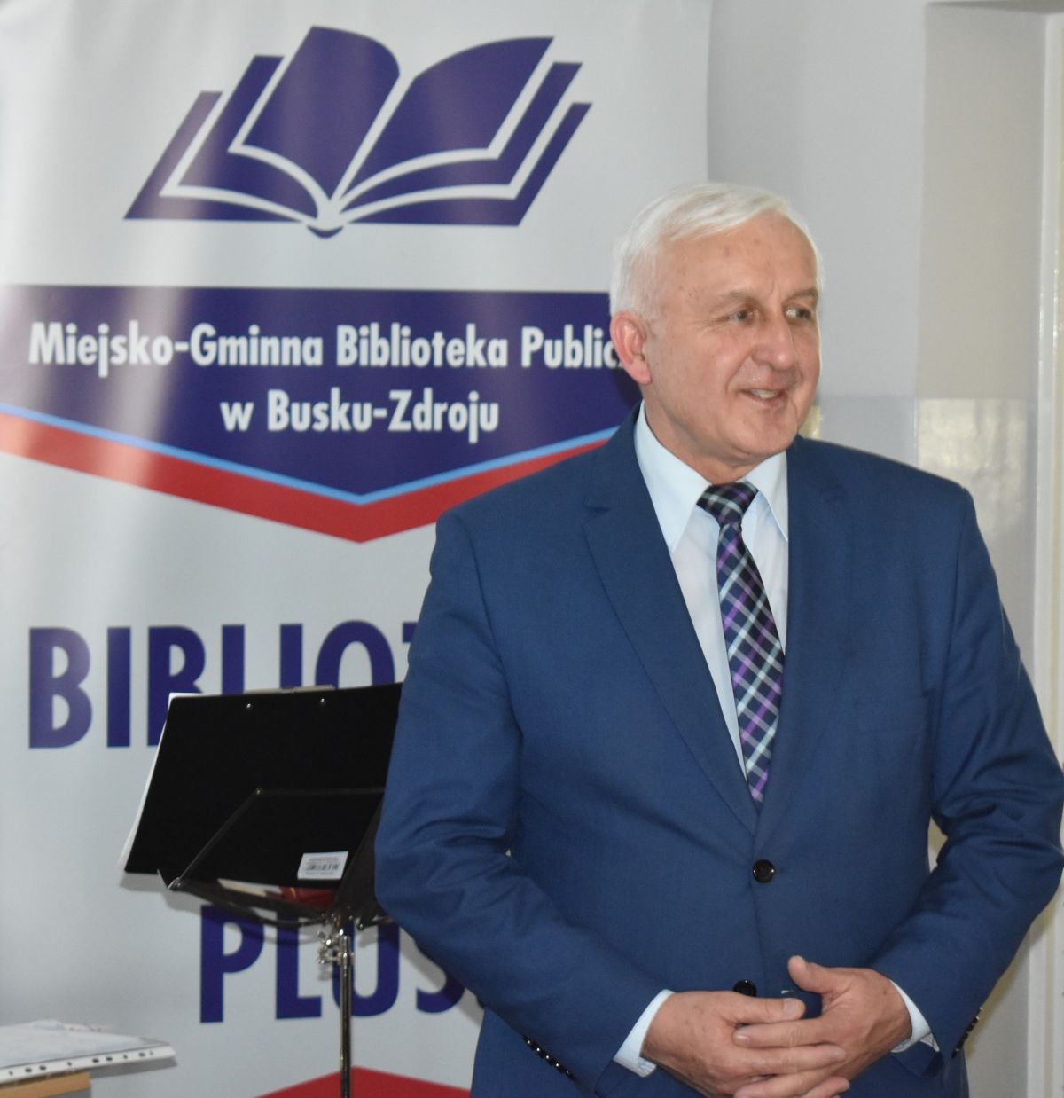 Pan Burmistrz przemawia do gości