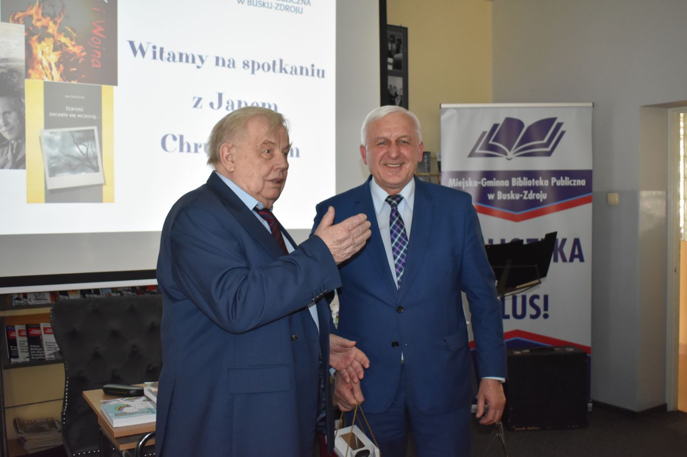 Pan burmistrz z gościem