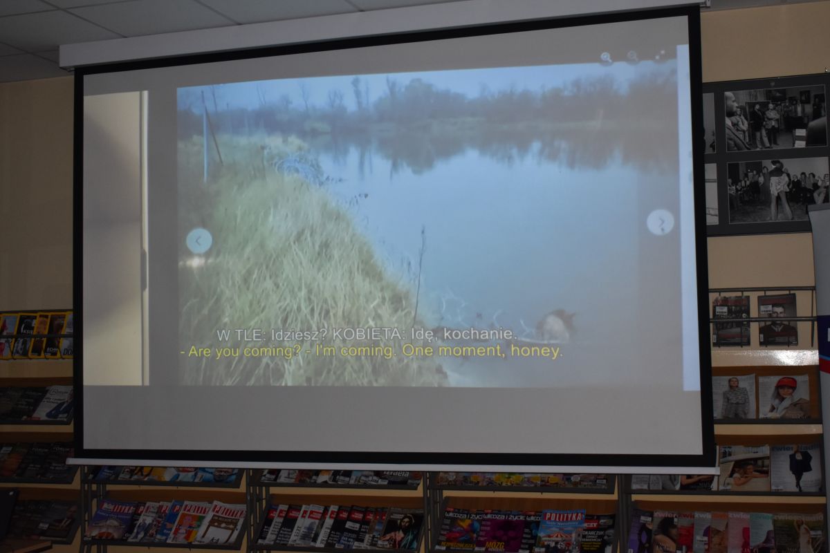 Projekcja filmu